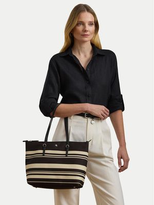 LAUREN RALPH LAUREN - Shopper bag wakacyjna ze sklepu: MODIVO w kategorii: Torby Shopper bag - zdjęcie WP-EBWP-BKLVO-LN0_3616853137434