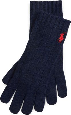 Rękawiczki Polo Ralph Lauren ze sklepu: MODIVO w kategorii: Rękawiczki damskie - zdjęcie WP-EBWP-BKLVO-LN0_3616853463205
