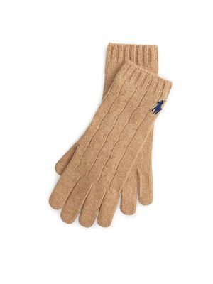 Rękawiczki Polo Ralph Lauren ze sklepu: MODIVO w kategorii: Rękawiczki damskie - zdjęcie WP-EBWP-BKLVO-LN0_3616853630652