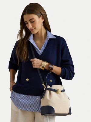 Torebka wakacyjna LAUREN RALPH LAUREN ze sklepu: MODIVO w kategorii: Torebki worki - zdjęcie WP-EBWP-BKLVO-LN0_3616854482052