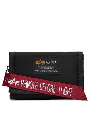 Portfel męski Alpha Industries ze sklepu: MODIVO w kategorii: Portfele męskie - zdjęcie WP-EBWP-BKLVO-LN0_4059146744985