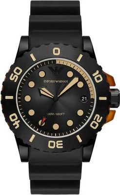 Zegarek Emporio Armani ze sklepu: MODIVO w kategorii: Zegarki - zdjęcie WP-EBWP-BKLVO-LN0_4064092213171