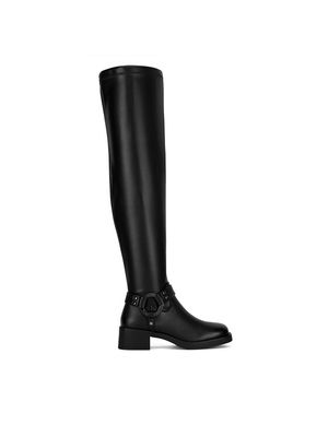 Kozaki damskie na zimę Nine West ze sklepu: MODIVO w kategorii: Kozaki damskie - zdjęcie WP-EBWP-BKLVO-LN0_5903419548468