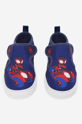 Spidey - Kapcie dziecięce zimowe na lato ze sklepu: MODIVO w kategorii: Kapcie dziecięce - zdjęcie WP-EBWP-BKLVO-LN0_5903698051437