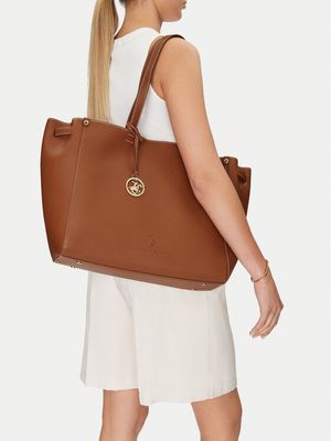 BEVERLY HILLS POLO CLUB - Shopper bag na wakacje ze sklepu: MODIVO w kategorii: Torby Shopper bag - zdjęcie WP-EBWP-BKLVO-LN0_5903698190983