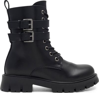 Buty zimowe dziecięce na zimę DeeZee ze sklepu: MODIVO w kategorii: Buty zimowe dziecięce - zdjęcie WP-EBWP-BKLVO-LN0_5904862985275