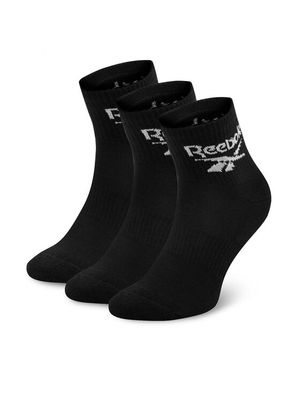 Reebok - Skarpetki damskie sportowe z napisem ze sklepu: MODIVO w kategorii: Skarpetki damskie - zdjęcie WP-EBWP-BKLVO-LN0_5905588691990