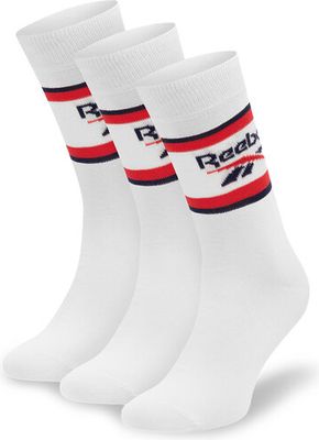 Reebok - Skarpetki damskie z napisem ze sklepu: MODIVO w kategorii: Skarpetki damskie - zdjęcie WP-EBWP-BKLVO-LN0_5905588692157