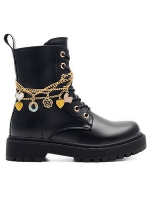 Buty zimowe dziecięce na zimę DeeZee ze sklepu: MODIVO w kategorii: Buty zimowe dziecięce - zdjęcie WP-EBWP-BKLVO-LN0_5905588778523