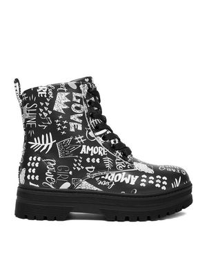 Buty zimowe dziecięce na zimę DeeZee ze sklepu: MODIVO w kategorii: Buty zimowe dziecięce - zdjęcie WP-EBWP-BKLVO-LN0_5905588805700