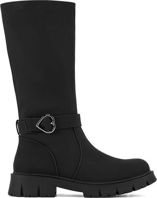 Buty zimowe dziecięce na zimę DeeZee ze sklepu: MODIVO w kategorii: Buty zimowe dziecięce - zdjęcie WP-EBWP-BKLVO-LN0_5905588917052