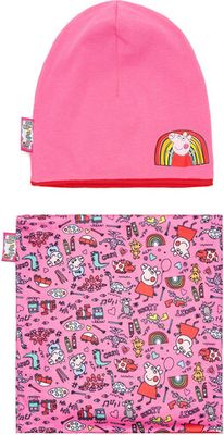Czapka dziecięca Peppa Pig ze sklepu: MODIVO w kategorii: Czapki dziecięce - zdjęcie WP-EBWP-BKLVO-LN0_5905588928492