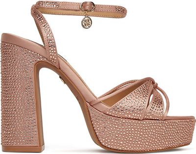 Sandały damskie na lato Nine West ze sklepu: MODIVO w kategorii: Sandały damskie - zdjęcie WP-EBWP-BKLVO-LN0_5906751043714