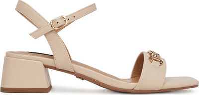Sandały damskie na lato Nine West ze sklepu: MODIVO w kategorii: Sandały damskie - zdjęcie WP-EBWP-BKLVO-LN0_5906751084007