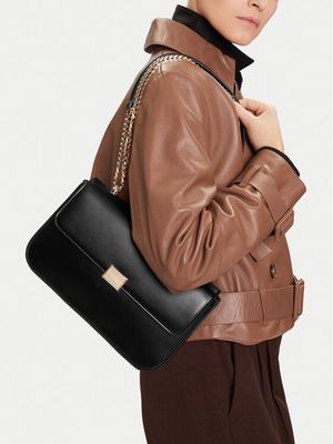 JENNY - Kopertówka elegancka ze sklepu: MODIVO w kategorii: Kopertówki - zdjęcie WP-EBWP-BKLVO-LN0_5906751209868