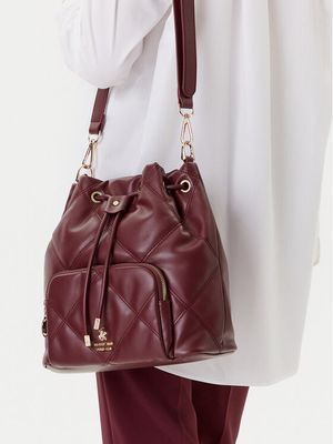 Torebka elegancka BEVERLY HILLS POLO CLUB ze sklepu: MODIVO w kategorii: Torebki worki - zdjęcie WP-EBWP-BKLVO-LN0_5906751287873