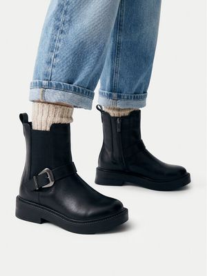 BADURA - Buty zimowe dziecięce na zimę ze sklepu: MODIVO w kategorii: Buty zimowe dziecięce