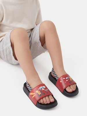 Klapki dziecięce na lato Cars ze sklepu: MODIVO w kategorii: Klapki dziecięce - zdjęcie WP-EBWP-BKLVO-LN0_5906751308752