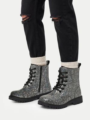 Buty zimowe dziecięce zimowe DeeZee ze sklepu: MODIVO w kategorii: Buty zimowe dziecięce - zdjęcie WP-EBWP-BKLVO-LN0_5906751313763