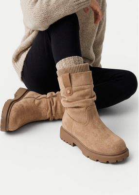 DeeZee - Buty zimowe dziecięce na zimę ze sklepu: MODIVO w kategorii: Buty zimowe dziecięce - zdjęcie WP-EBWP-BKLVO-LN0_5906751330777