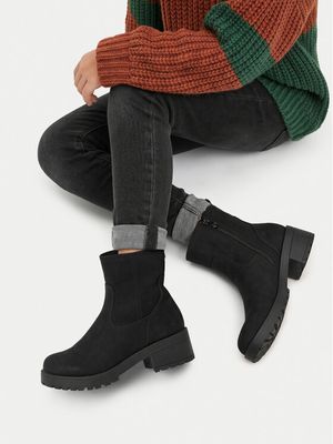 DeeZee - Buty zimowe dziecięce na zimę ze sklepu: MODIVO w kategorii: Buty zimowe dziecięce - zdjęcie WP-EBWP-BKLVO-LN0_5906751331095