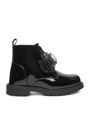 Buty zimowe dziecięce na zimę DeeZee ze sklepu: MODIVO w kategorii: Buty zimowe dziecięce - zdjęcie WP-EBWP-BKLVO-LN0_5906751336144