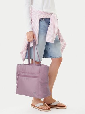 Shopper bag wakacyjna ROXY ze sklepu: MODIVO w kategorii: Torby Shopper bag - zdjęcie WP-EBWP-BKLVO-LN0_5906751337615