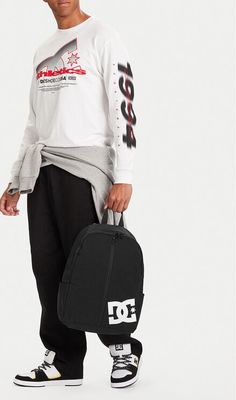 Plecak Dc Shoes ze sklepu: MODIVO w kategorii: Plecaki - zdjęcie WP-EBWP-BKLVO-LN0_5906751338544