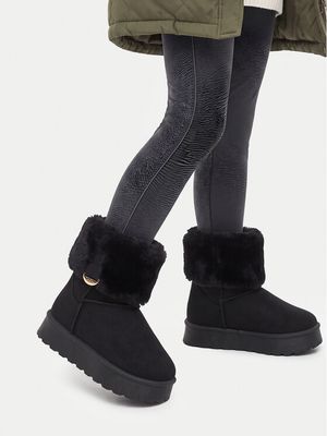 Buty zimowe dziecięce na zimę DeeZee ze sklepu: MODIVO w kategorii: Buty zimowe dziecięce - zdjęcie WP-EBWP-BKLVO-LN0_5906751339787