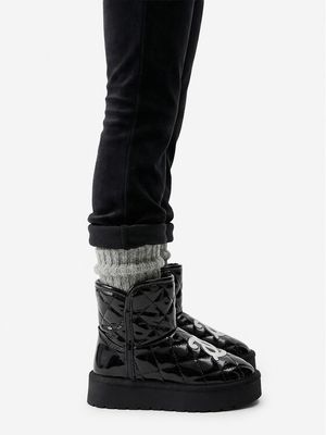 Buty zimowe dziecięce na zimę Juicy Couture ze sklepu: MODIVO w kategorii: Buty zimowe dziecięce - zdjęcie WP-EBWP-BKLVO-LN0_5906751351673