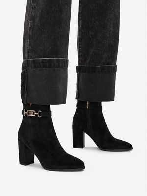 Botki jesienne Nine West ze sklepu: MODIVO w kategorii: Botki - zdjęcie WP-EBWP-BKLVO-LN0_5906751360804