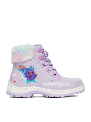FURBY - Buty zimowe dziecięce na zimę ze sklepu: MODIVO w kategorii: Buty zimowe dziecięce - zdjęcie WP-EBWP-BKLVO-LN0_5906751392027