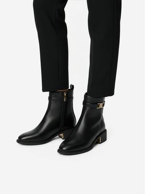 Botki na jesień Nine West ze sklepu: MODIVO w kategorii: Botki