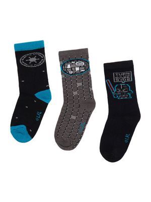 Skarpetki dziecięce Star Wars ze sklepu: MODIVO w kategorii: Skarpetki dziecięce - zdjęcie WP-EBWP-BKLVO-LN0_5906751434369