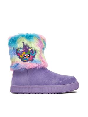 FURBY - Buty zimowe dziecięce na zimę ze sklepu: MODIVO w kategorii: Buty zimowe dziecięce - zdjęcie WP-EBWP-BKLVO-LN0_5906751438701