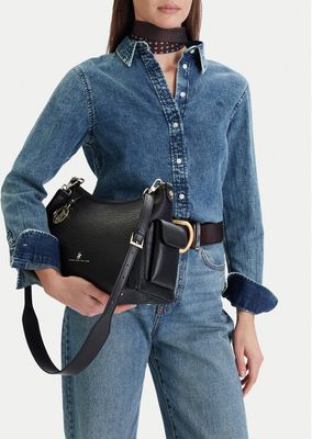 Listonoszka elegancka BEVERLY HILLS POLO CLUB ze sklepu: MODIVO w kategorii: Listonoszki - zdjęcie WP-EBWP-BKLVO-LN0_5906751521205
