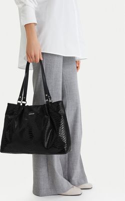 Shopper bag elegancka Lasocki ze sklepu: MODIVO w kategorii: Torby Shopper bag - zdjęcie WP-EBWP-BKLVO-LN0_5906751564738