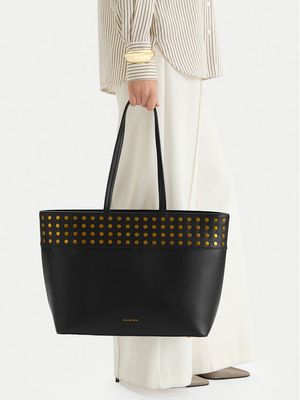 Shopper bag elegancka BADURA ze sklepu: MODIVO w kategorii: Torby Shopper bag - zdjęcie WP-EBWP-BKLVO-LN0_5906751596289