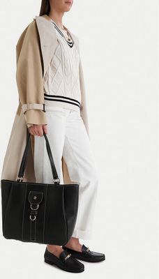 BEVERLY HILLS POLO CLUB - Shopper bag elegancka wakacyjna ze sklepu: MODIVO w kategorii: Torby Shopper bag - zdjęcie WP-EBWP-BKLVO-LN0_5906751597873