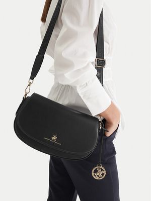 Listonoszka elegancka BEVERLY HILLS POLO CLUB ze sklepu: MODIVO w kategorii: Listonoszki - zdjęcie WP-EBWP-BKLVO-LN0_5906751618981
