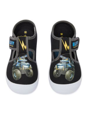 BATWHEELS - Kapcie dziecięce zimowe ze sklepu: MODIVO w kategorii: Kapcie dziecięce - zdjęcie WP-EBWP-BKLVO-LN0_5906751621752