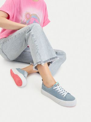 ROXY - Trampki damskie na wiosnę ze sklepu: MODIVO w kategorii: Trampki damskie - zdjęcie WP-EBWP-BKLVO-LN0_5906751657614
