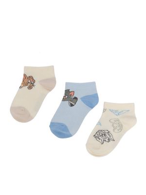 Skarpetki dziecięce Tom & Jerry ze sklepu: MODIVO w kategorii: Skarpetki dziecięce - zdjęcie WP-EBWP-BKLVO-LN0_5906751664186