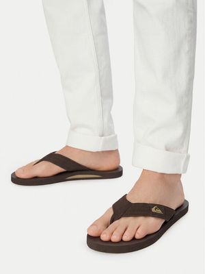 Klapki męskie na lato Quiksilver ze sklepu: MODIVO w kategorii: Klapki męskie - zdjęcie WP-EBWP-BKLVO-LN0_5906751665275