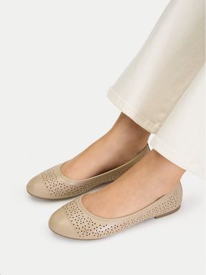Balerinki na wiosnę JENNY ze sklepu: MODIVO w kategorii: Balerinki - zdjęcie WP-EBWP-BKLVO-LN0_5906751669983