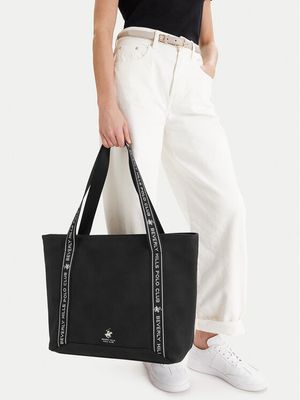Shopper bag elegancka BEVERLY HILLS POLO CLUB ze sklepu: MODIVO w kategorii: Torby Shopper bag - zdjęcie WP-EBWP-BKLVO-LN0_5906751672952
