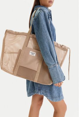Shopper bag na wakacje Guess Jeans ze sklepu: MODIVO w kategorii: Torby Shopper bag - zdjęcie WP-EBWP-BKLVO-LN0_5906751751695