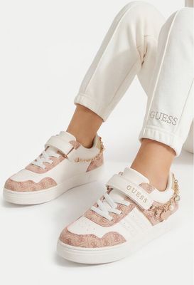 Guess - Buty sportowe dziecięce na wiosnę ze sklepu: MODIVO w kategorii: Buty sportowe dziecięce - zdjęcie WP-EBWP-BKLVO-LN0_5906751755099