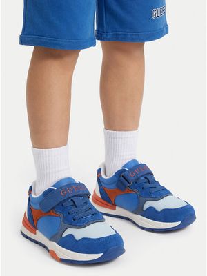 Guess - Buty sportowe dziecięce na wiosnę ze sklepu: MODIVO w kategorii: Buty sportowe dziecięce - zdjęcie WP-EBWP-BKLVO-LN0_5906751777480