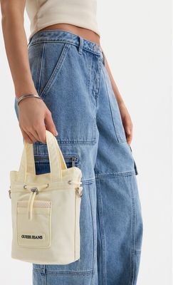 Guess Jeans - Torebka wakacyjna ze sklepu: MODIVO w kategorii: Torebki worki - zdjęcie WP-EBWP-BKLVO-LN0_5906751861981